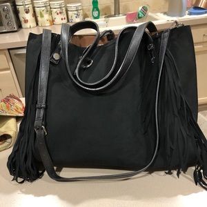 Calvin Klein Fringe Handbag - BRAND NEW